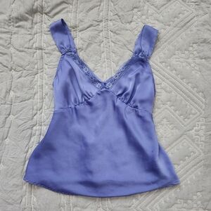 Sale 3 for $15 Silky blue blouse